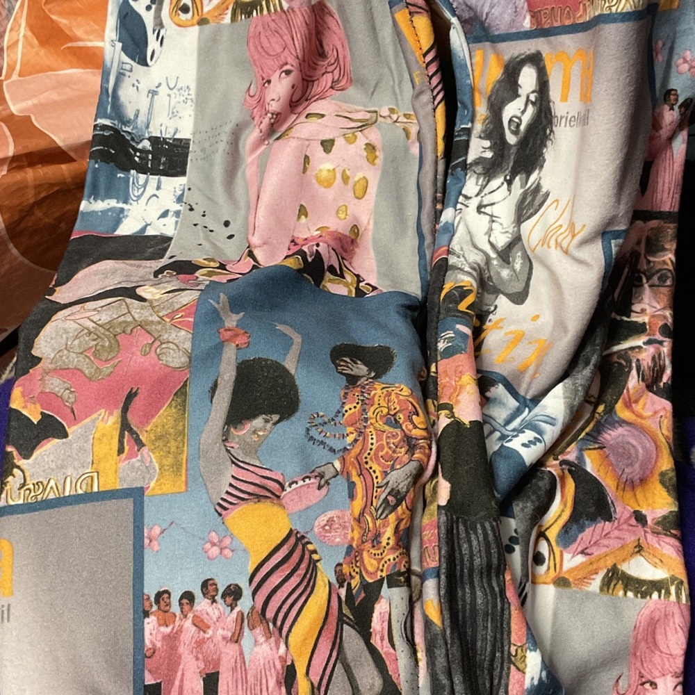 SHOSHO Colorful Graphic Print Leggings ONE SIZE